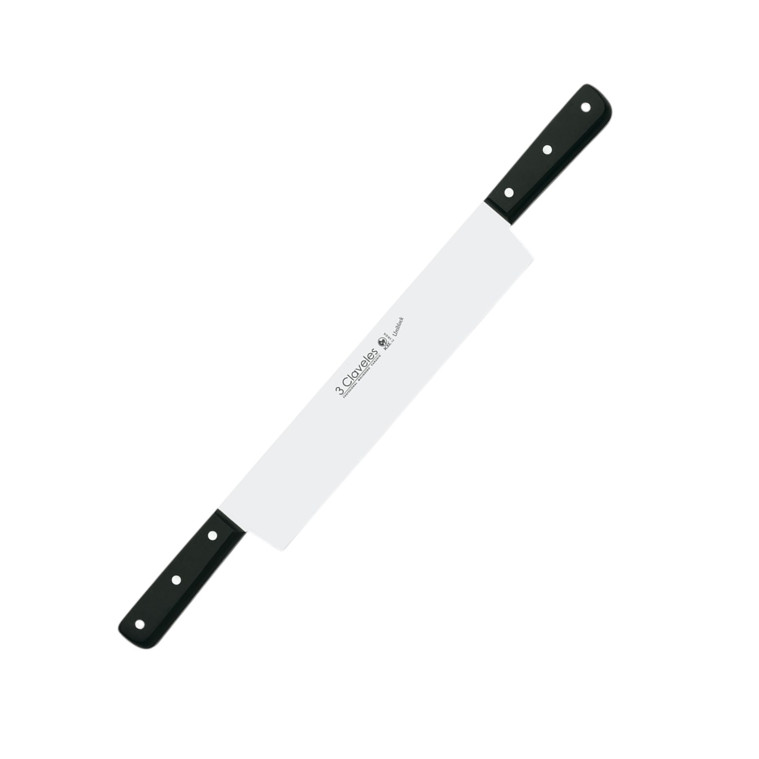 Couteau à fromage à 3 Claveles Uniblock, lame de 30 cm et manche ...