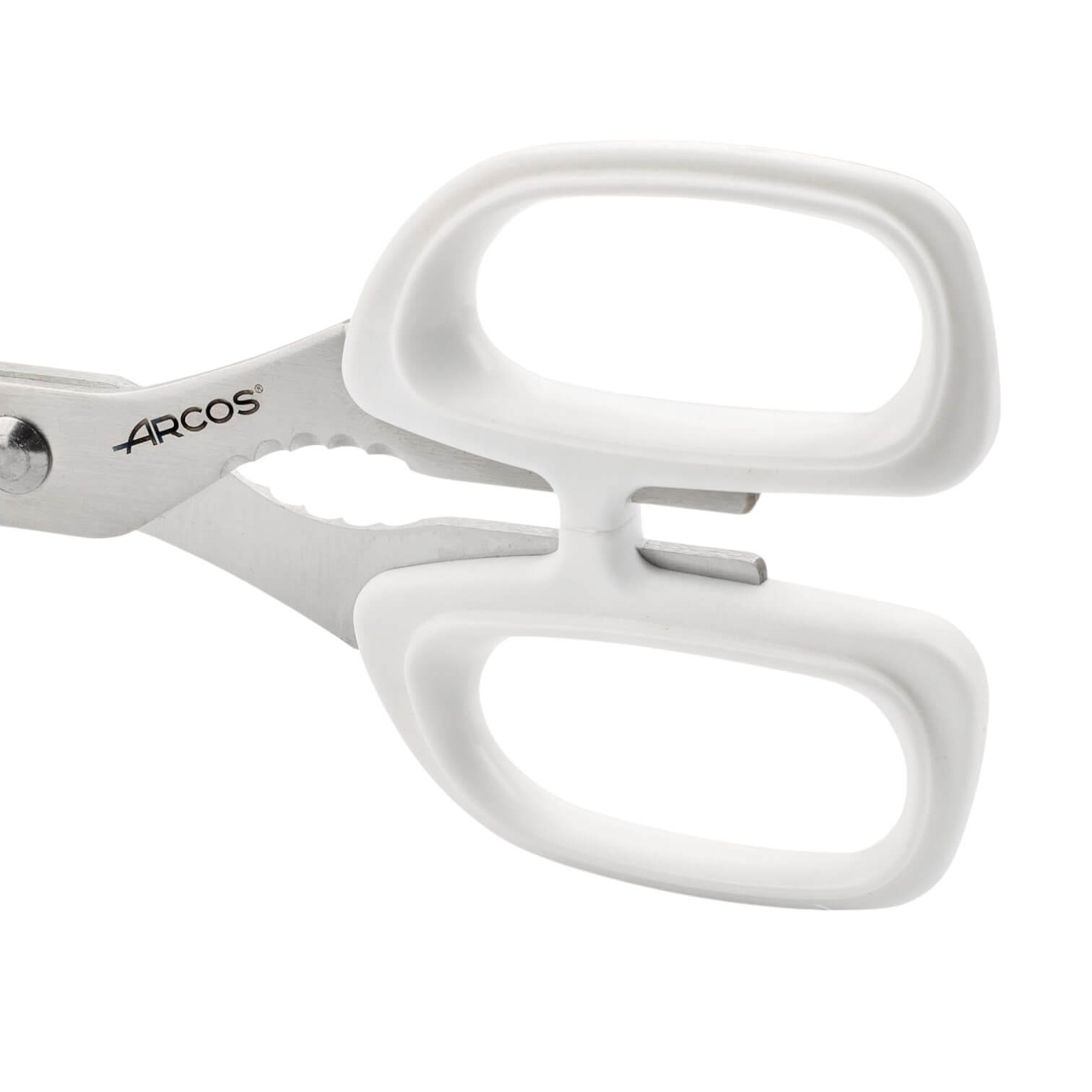 Tijeras de cocina Serie Deluxe 220 mm con mango de polipropileno blanco Arcos