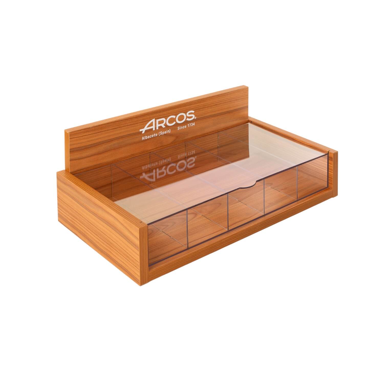 Expositor mostrador mondadores Arcos 19 x 53,6 x 28,7cm