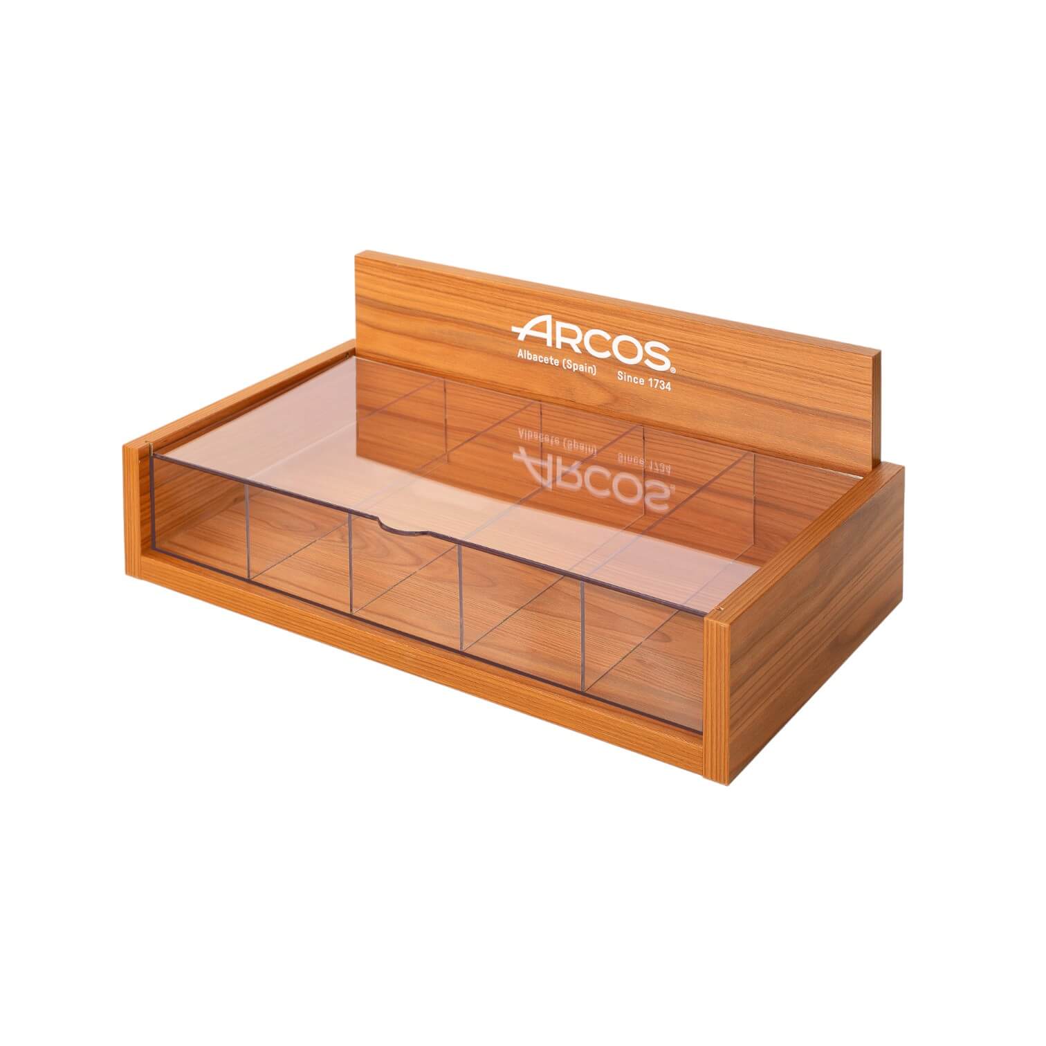 Expositor mostrador mondadores Arcos 19 x 53,6 x 28,7cm
