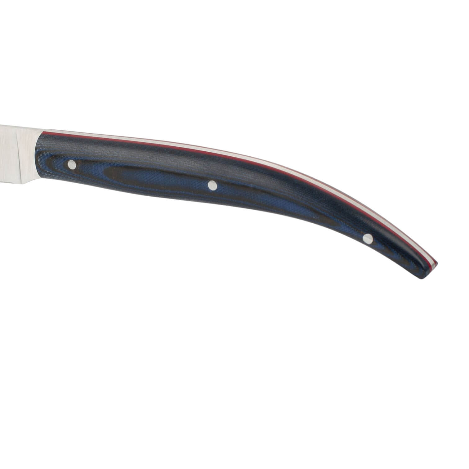 Coltello da bistecca Origin con lama da 110 mm, manico in micarta blu Arcos