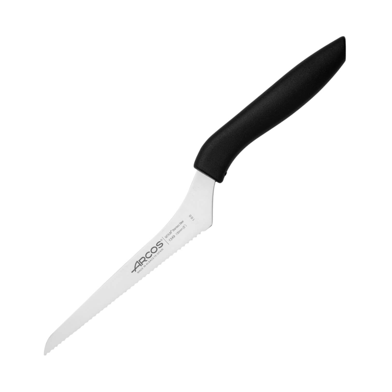 Cuchillo multiusos curvo Arcos serie Niza con mango de polipropil...