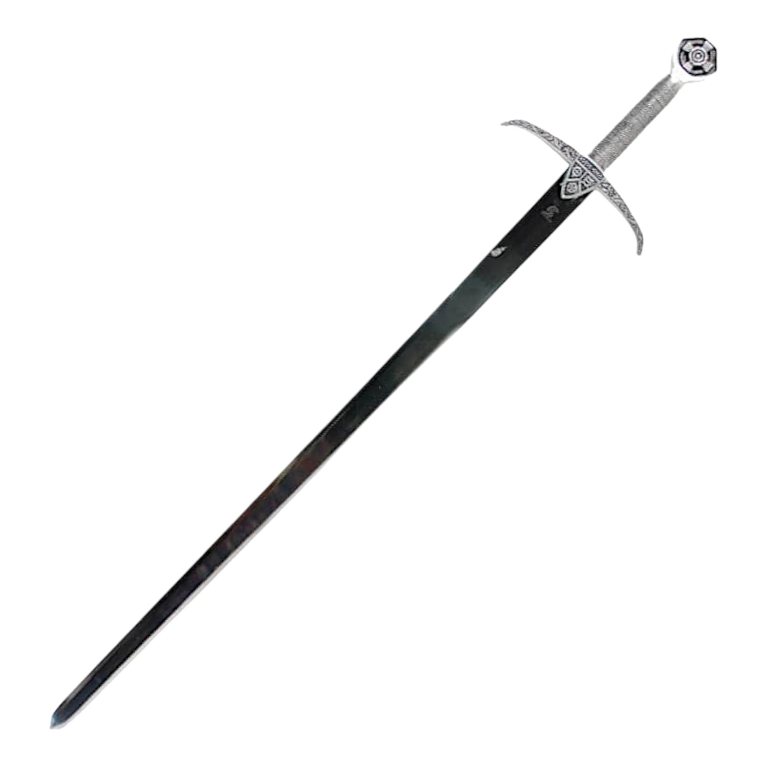 ROBIN HOOD silver plated sword with Gladius scabbard