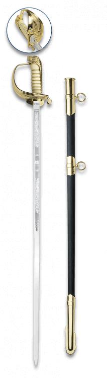 Saber TOLE10 Spanish Navy Official and Non-commissioned officer with 79.5 cm blade