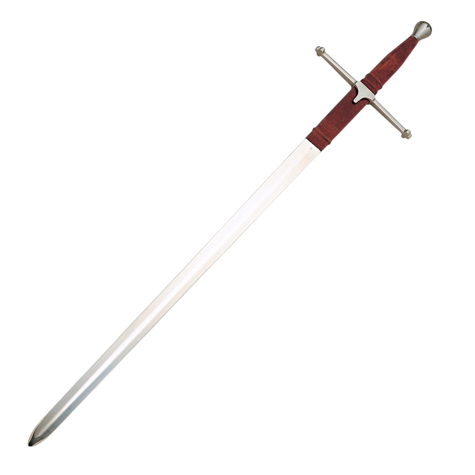 Espada Wallace com acabamento em níquel Gladius