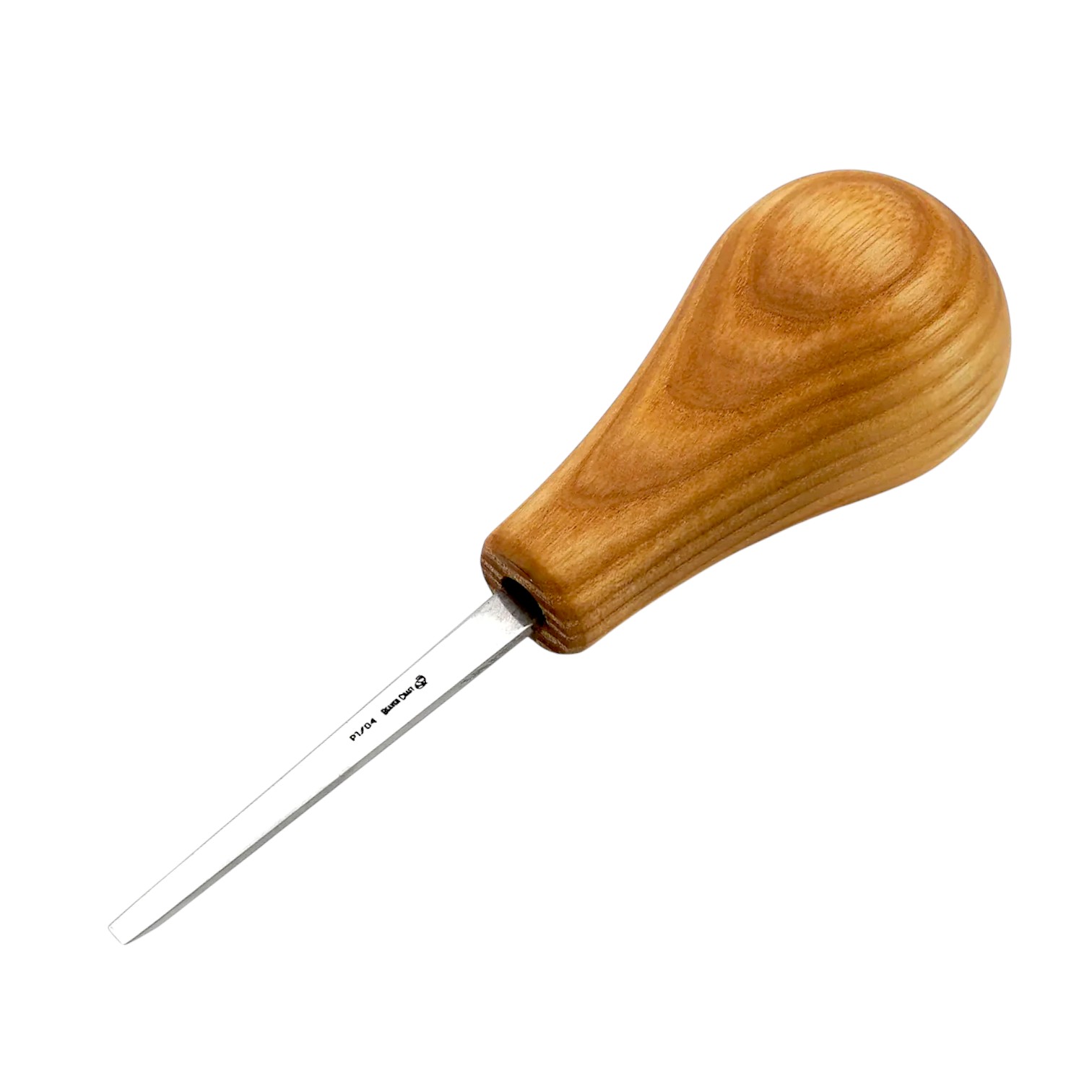 Straight chisel with palm wood handle 04