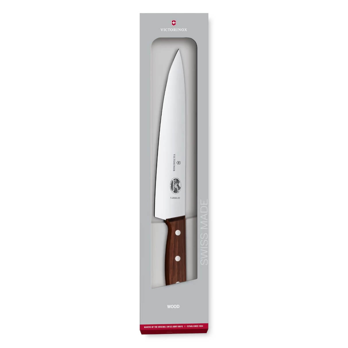 Coltello da chef Victorinox Wood Series da 22 cm con manico in legno