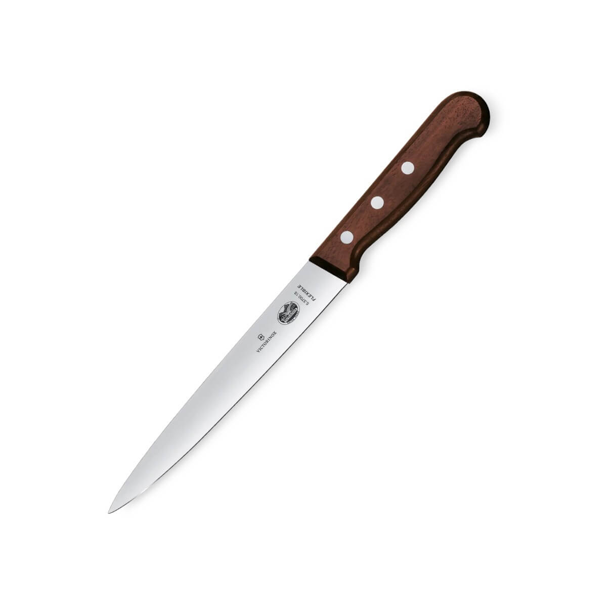 Cuchillo para filetear con hoja flexible de 18 cm con mango de ma...