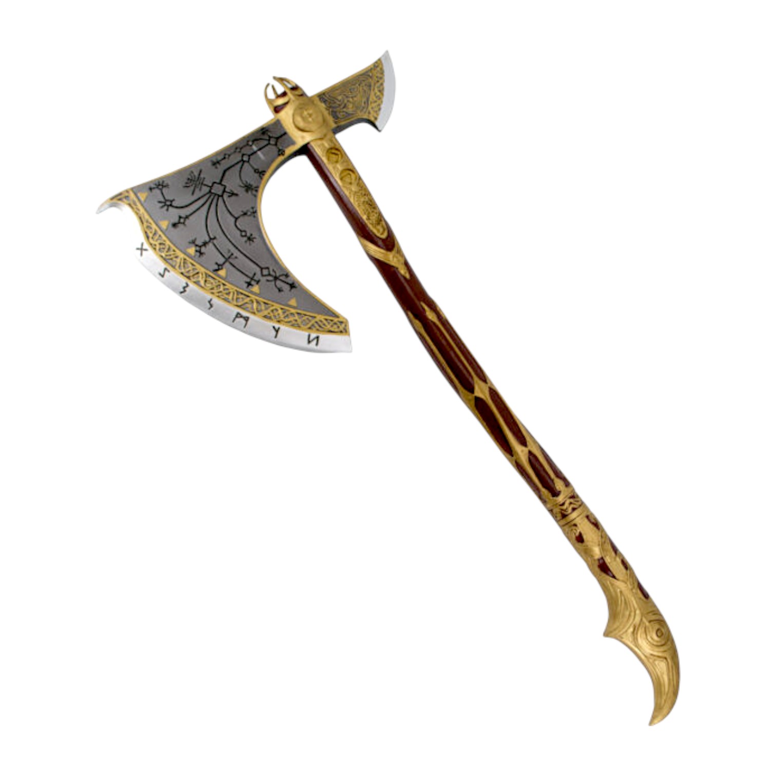 Ascia di God of War Kratos in fibra di nylon 100x47 cm