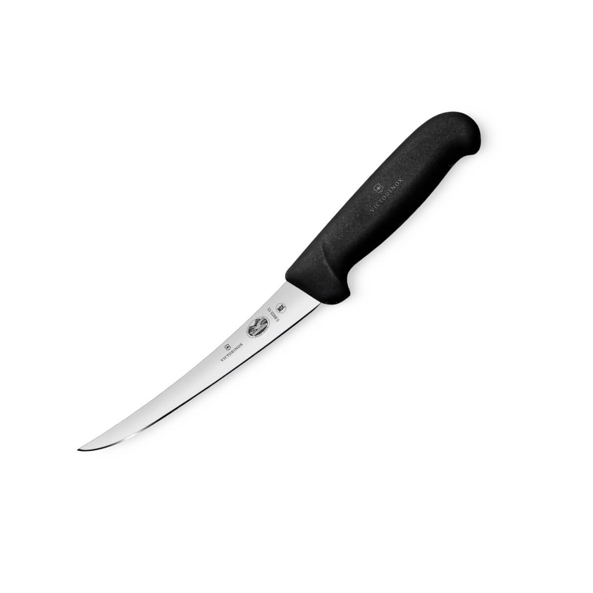 Cuchillo para deshuesar curvo con hoja de 15 cm  con filo recto y...
