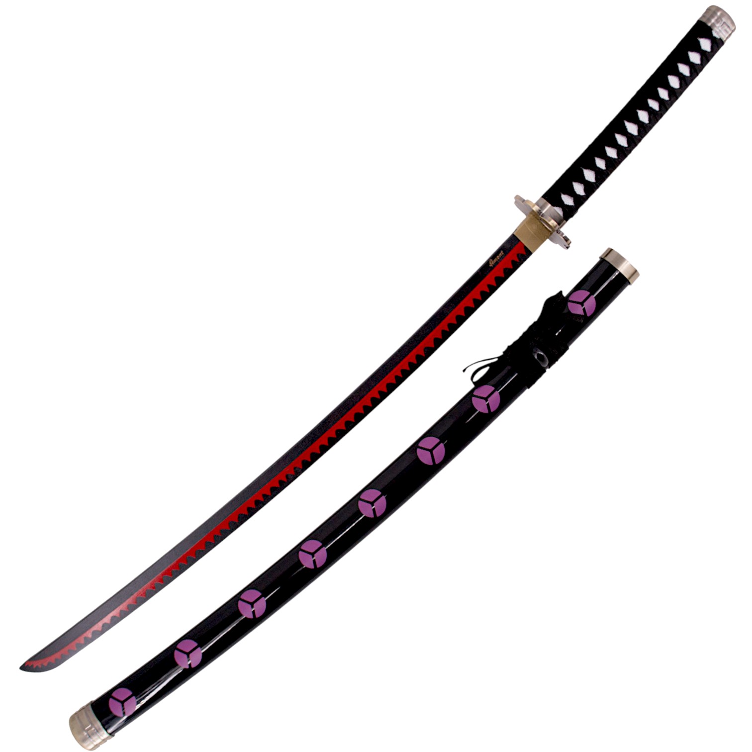 Katana de bambu Shusui de One Piece Roronoa Zoro negra