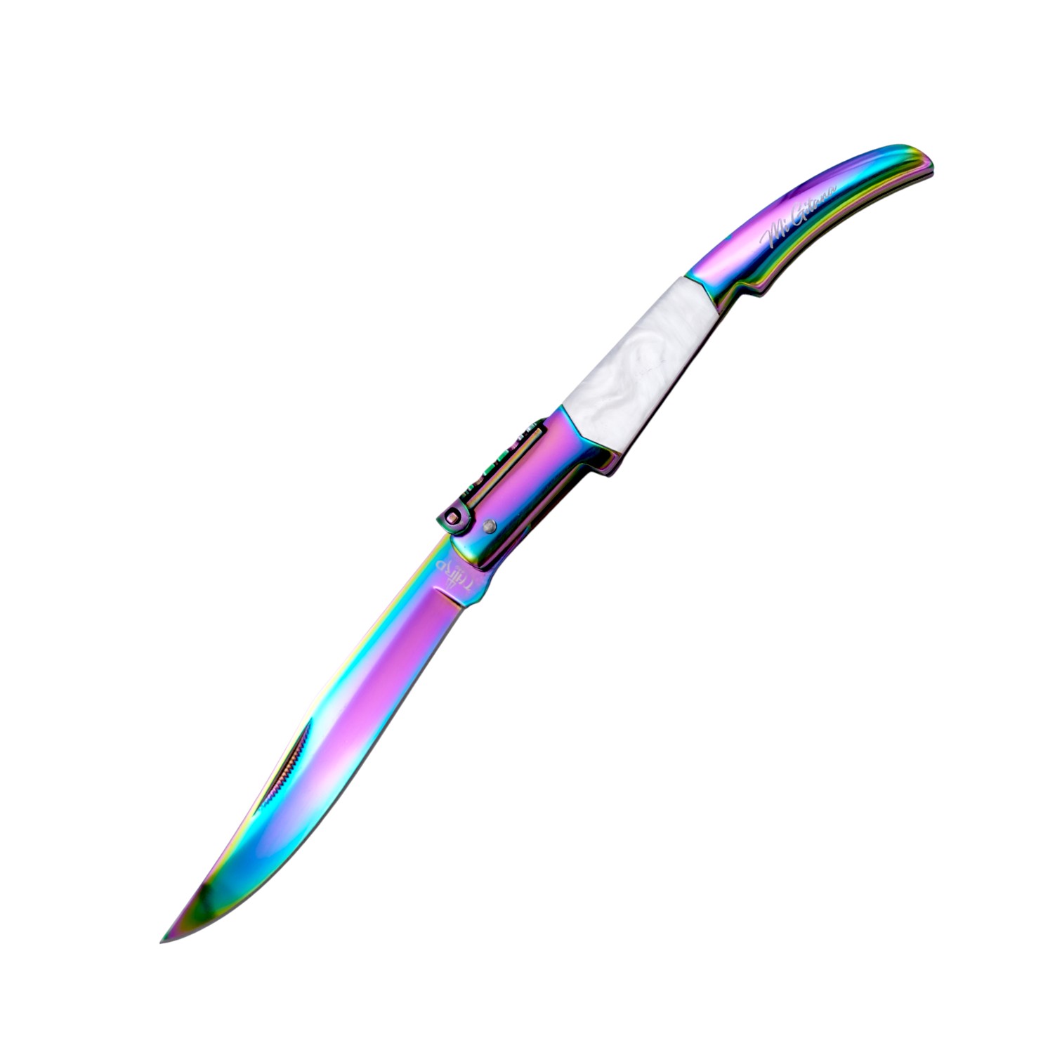 Navaja de carraca rainbow 11 cm Serie Mi Gitana Diamante rainbow ...