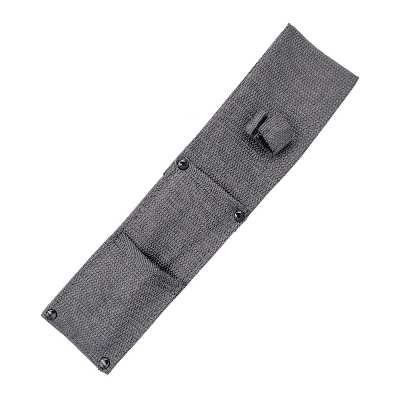 Cuchillo Táctico Compacto 28,7 cm Acero 420 Negro Encordado Gris