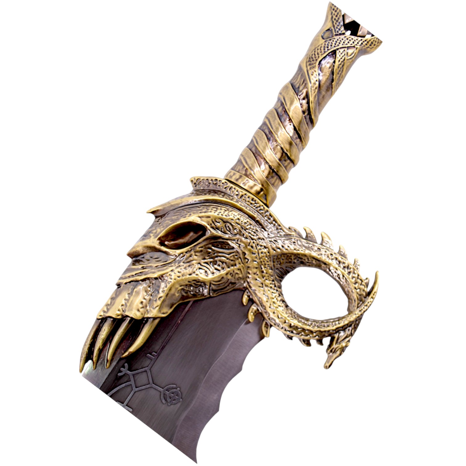 Espadas del Caos God of War 54 cm Réplica Decorativa con Soporte