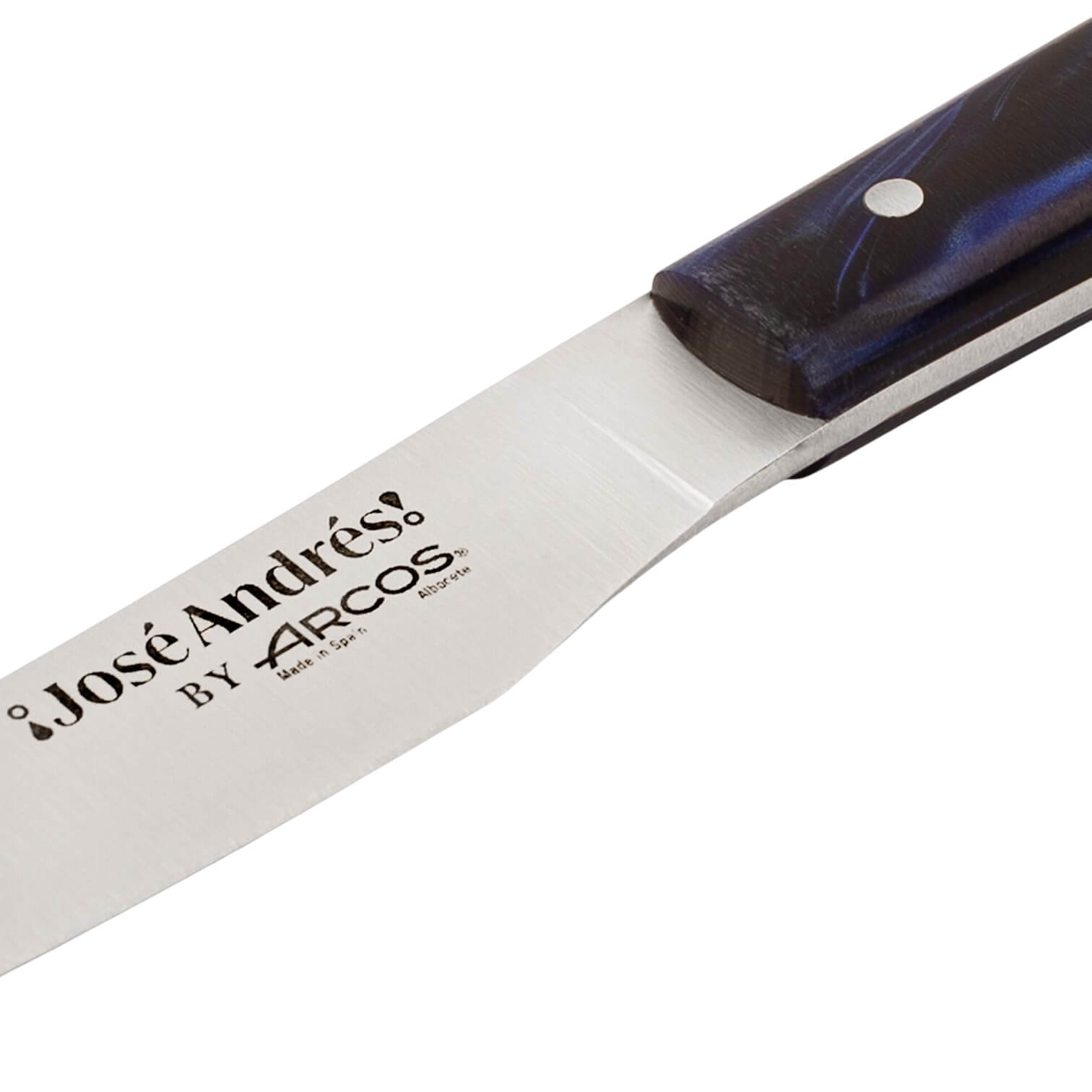Set de 2 cuchillos de mesa con mango color azul The Bazaar by José Andrés