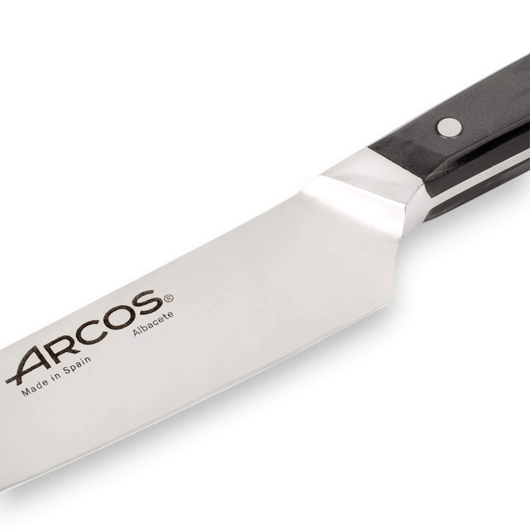 Coltello da chef Arcos serie Eclipse da 15 cm con filo in seta