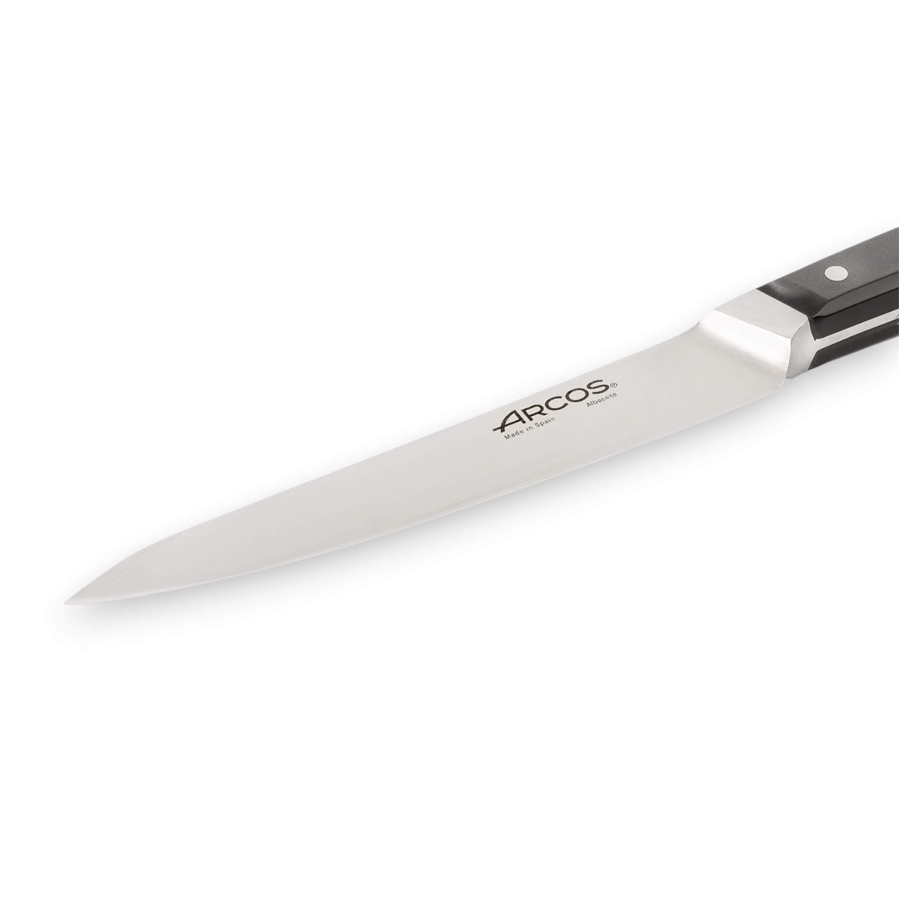 Coltello per verdure Arcos Eclipse da 13 cm con bordo in seta