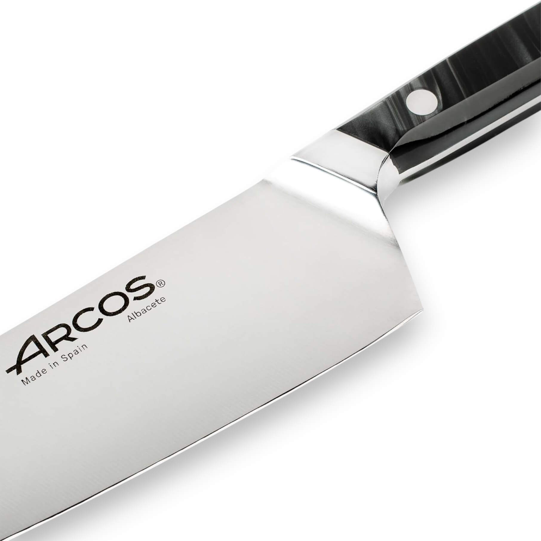 Coltello da chef Arcos serie Eclipse da 20 cm con filo in seta
