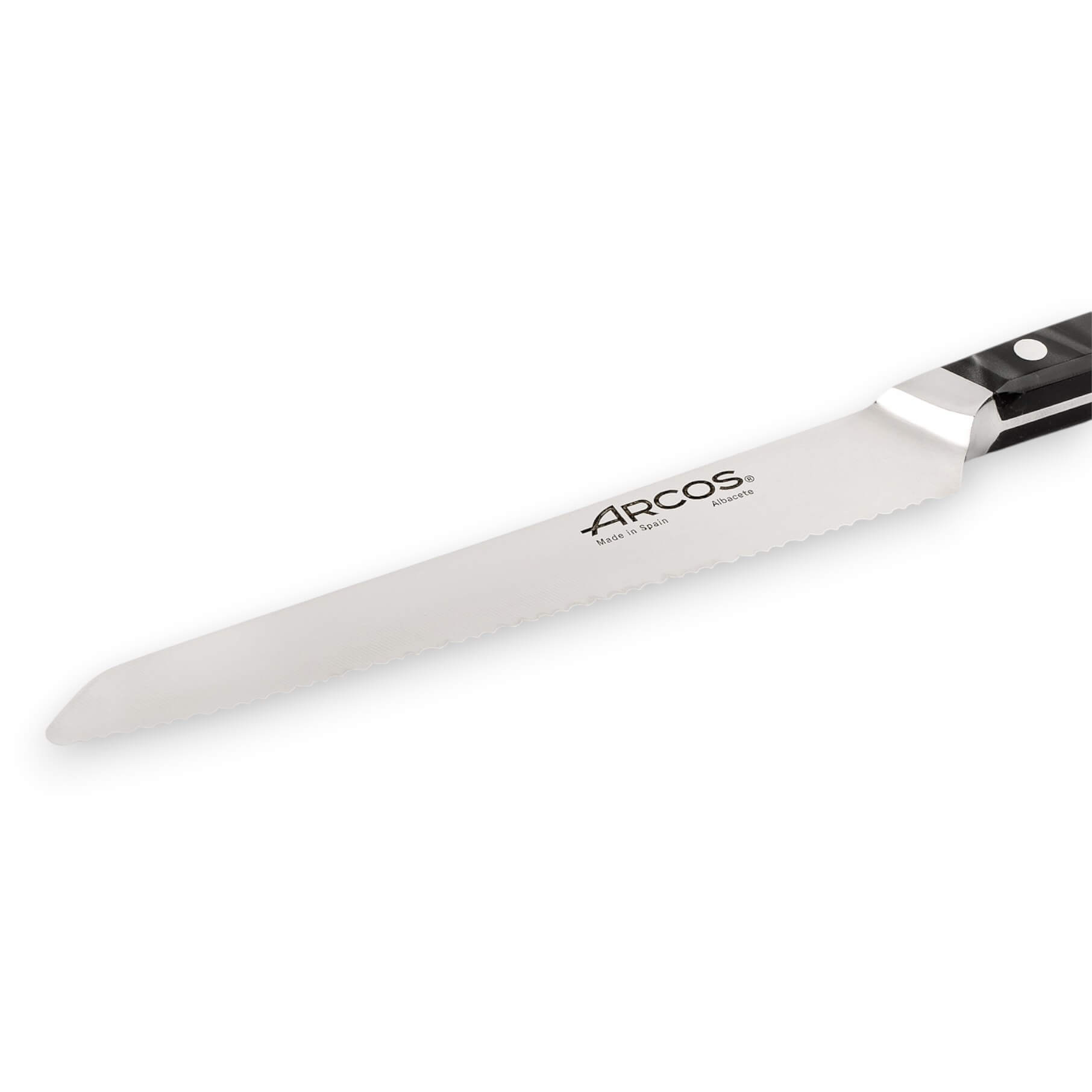 Coltello da pane Arcos serie Eclipse da 20 cm con lama seghettata