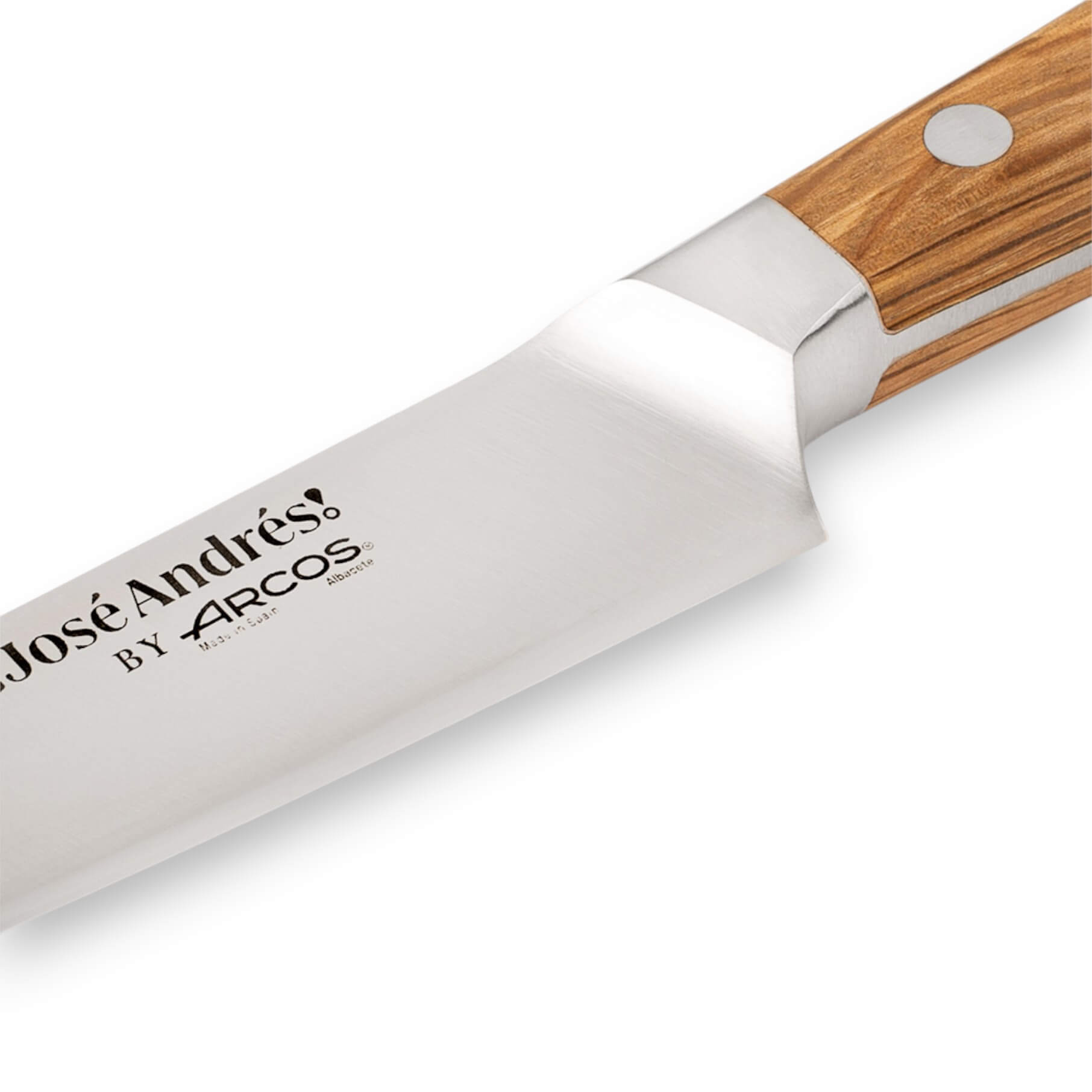 Coltello da chef con lama da 15 cm e manico in legno di quercia, serie Arcos José Andrés