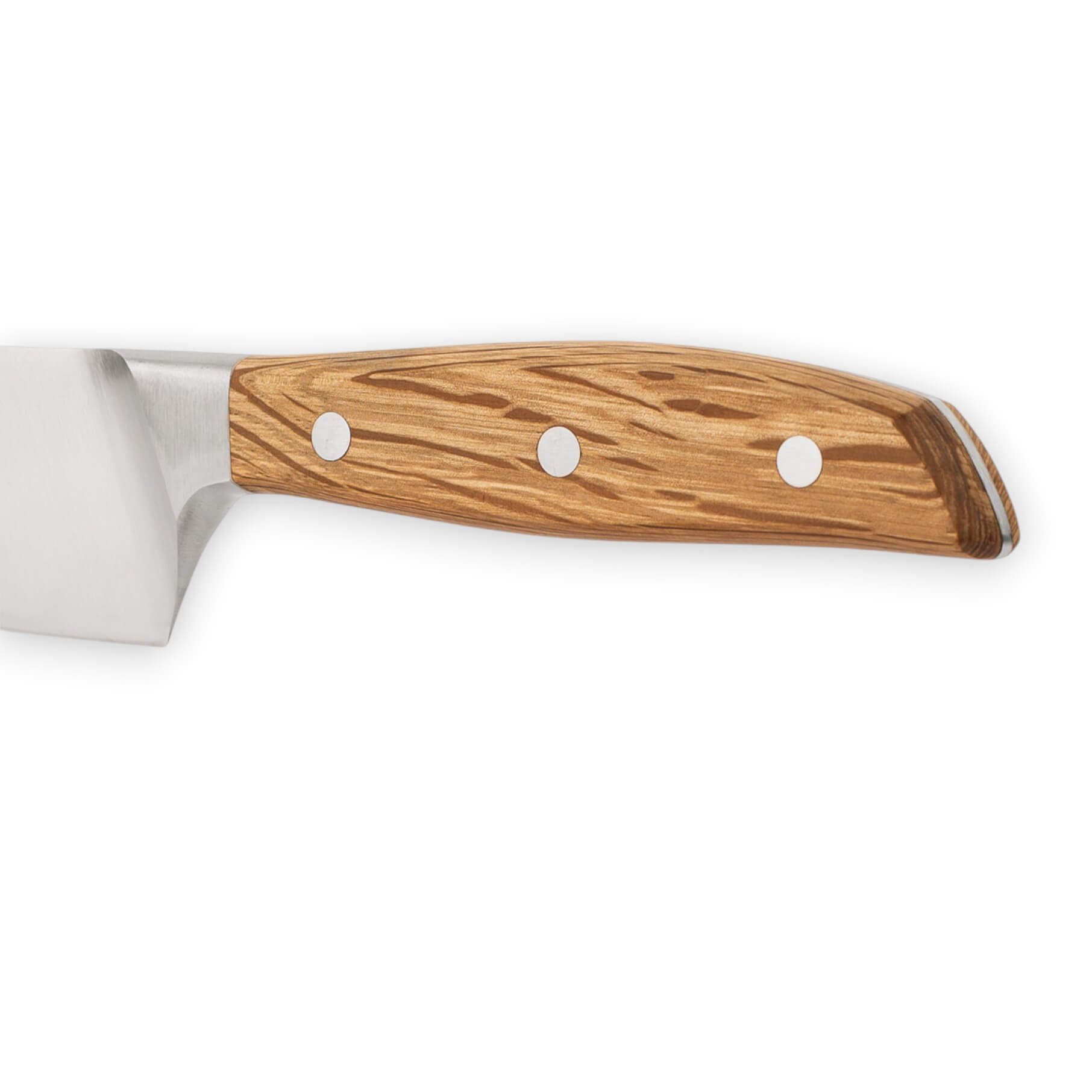 Coltello Santoku Rocking con lama da 19 cm e manico in legno di quercia serie Arcos José Andrés