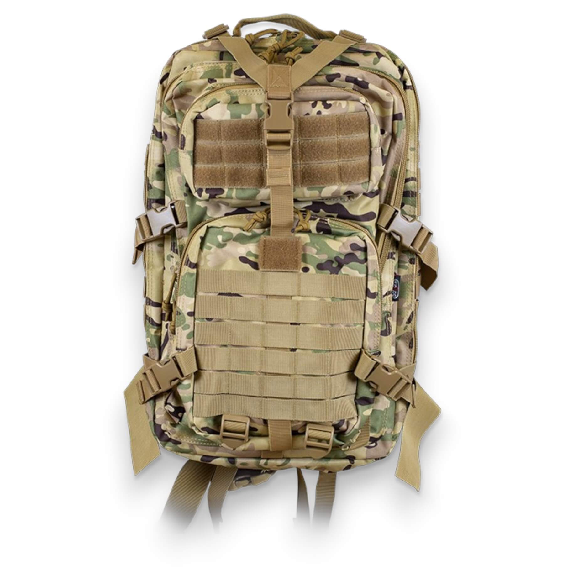 Mochila Asalto M con capacidad para 38 litros de Nylon 600D camo