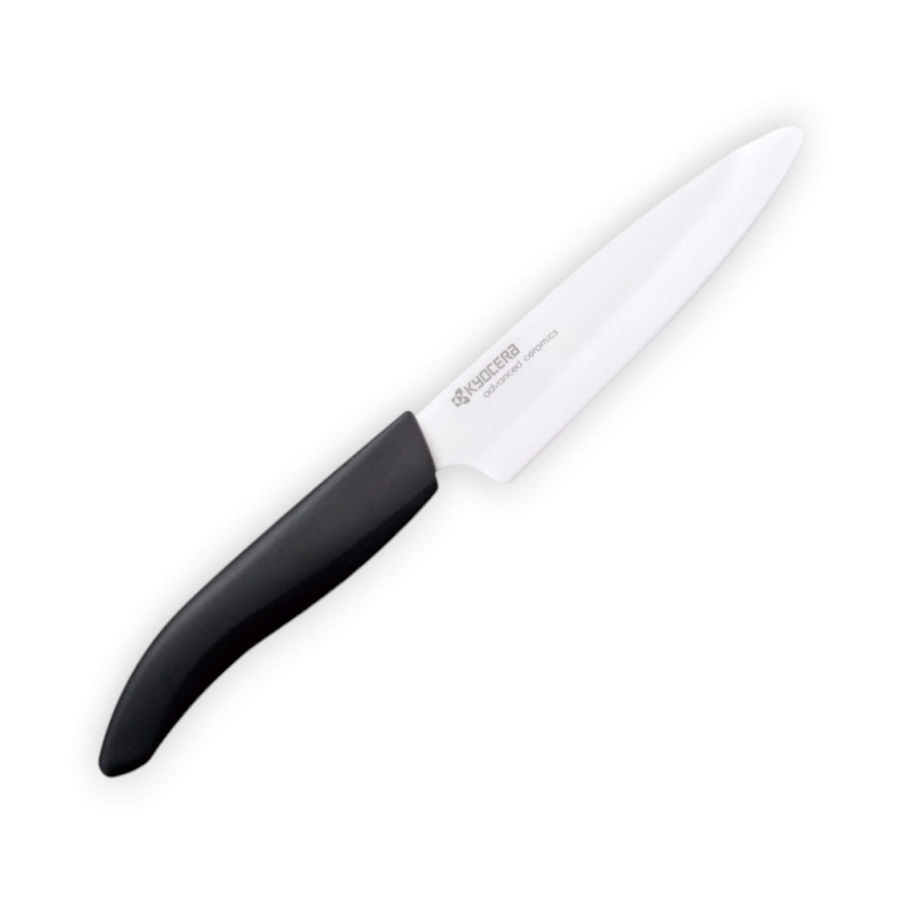 Cuchillo de verduras Kyocera Gen series con mango negro y hoja de...
