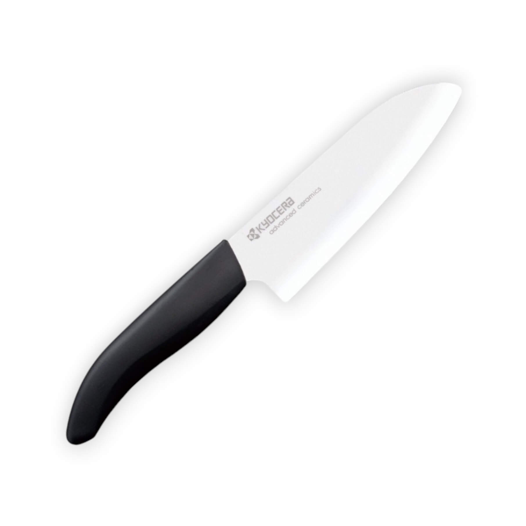Cuchillo Santoku Kyocera Gen series con mango negro y hoja de 16 ...