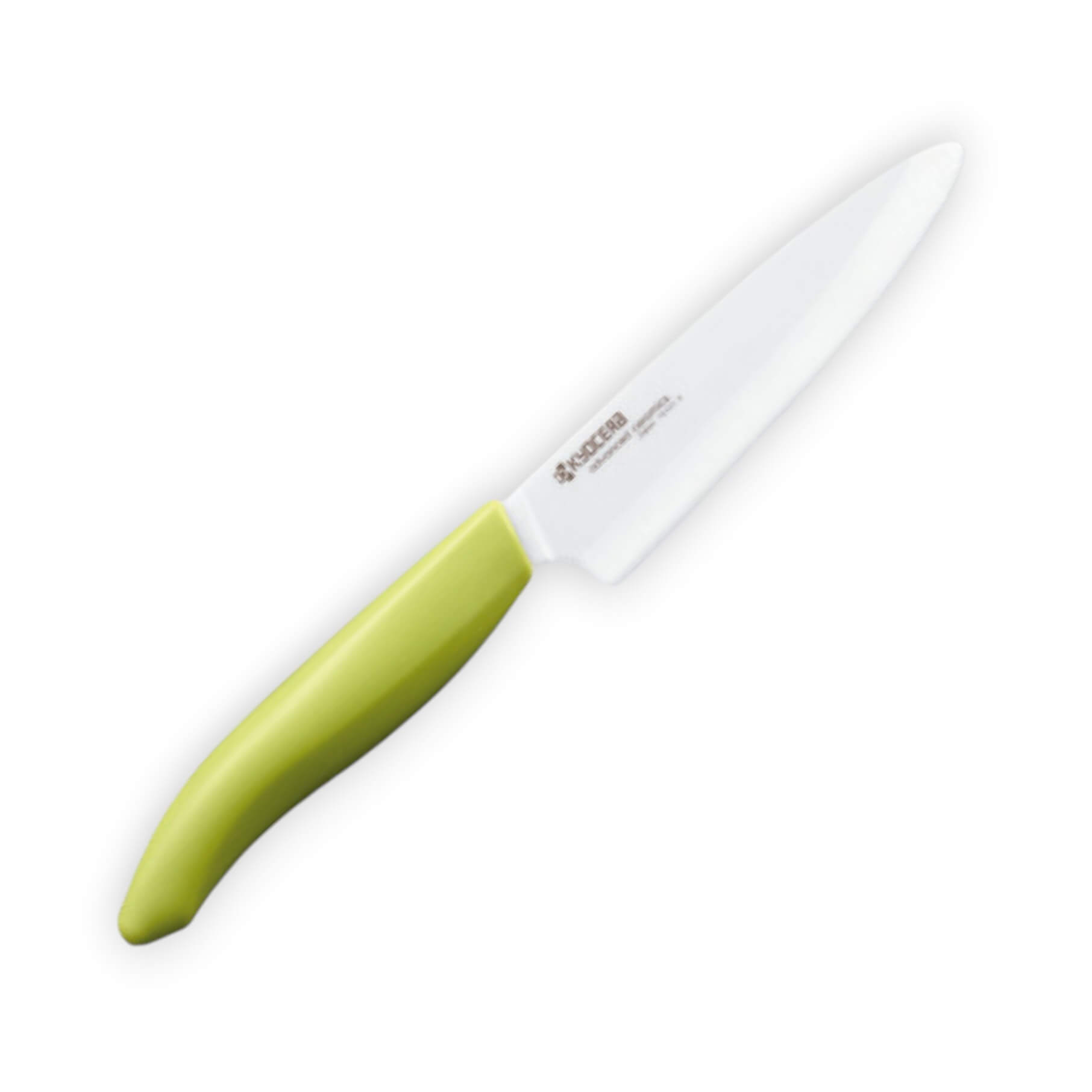 Cuchillo de verduras Kyocera Gen series con mango verde y hoja de...