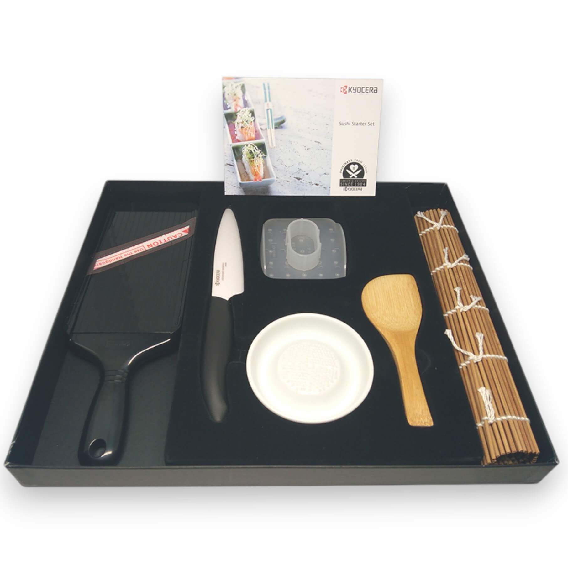 Set para preparar Sushi Kyocera con cuchillo cerámico