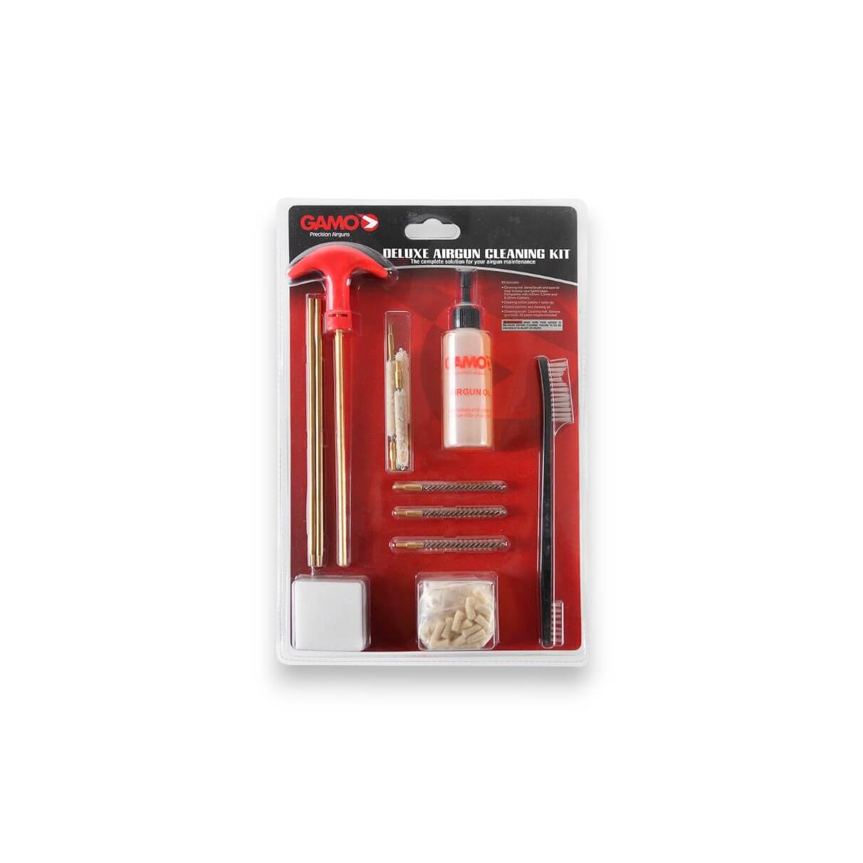 Kit de limpieza para armas de aire comprimido calibres 4.5 mm y 5...