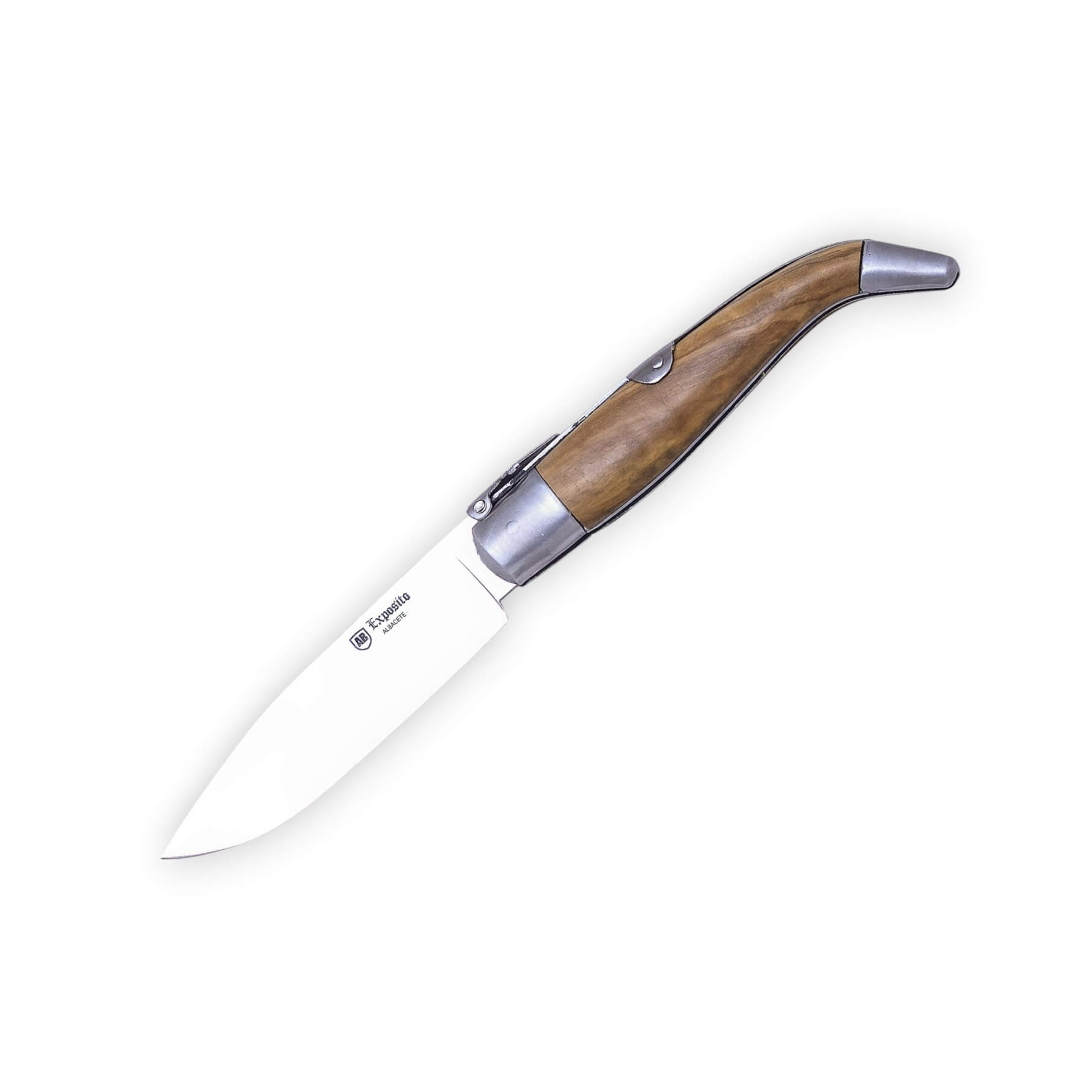 Couteau de poche Pastora classique avec manche en bois d'olivier ...
