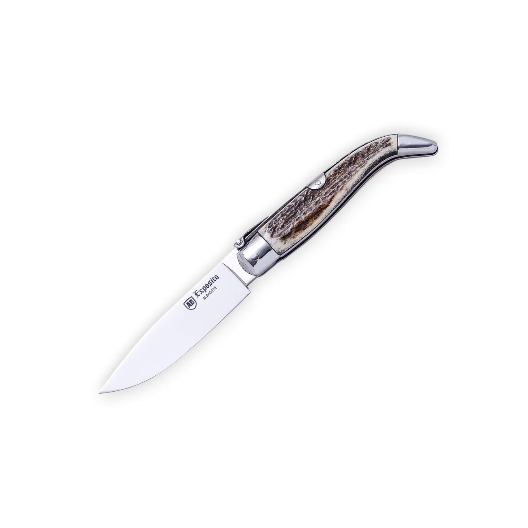 Couteau de poche Pastora classique avec manche en corne de cerf e...