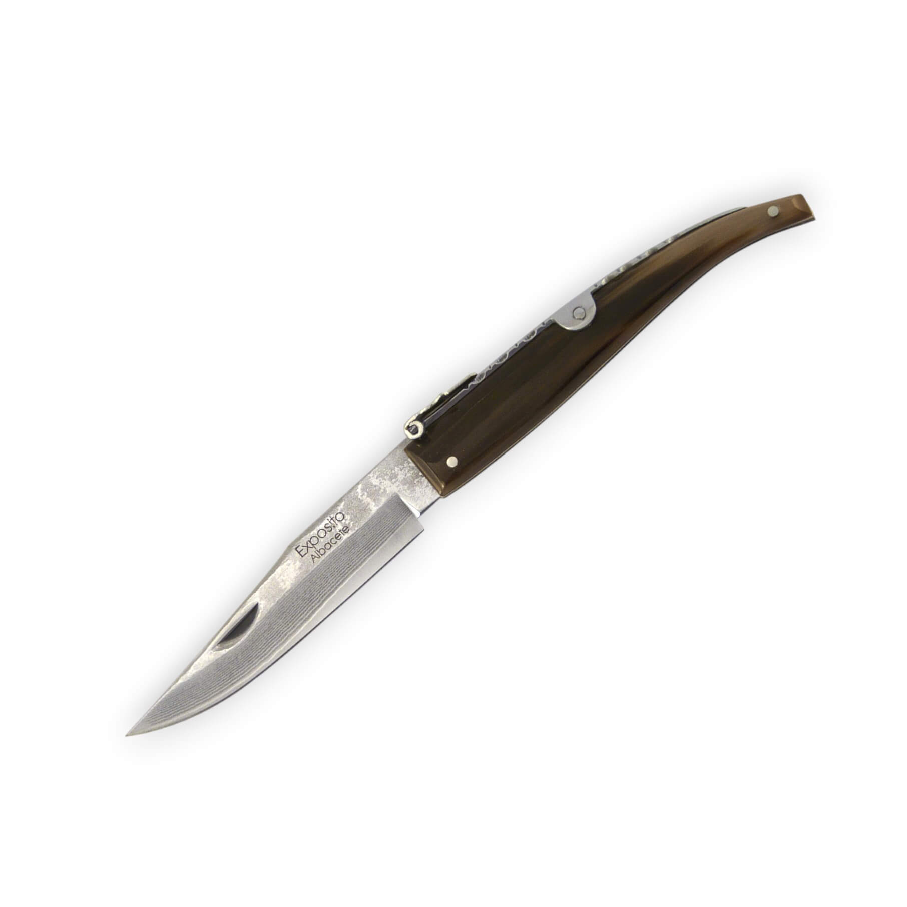 Couteau de poche Albacete Teja Expósito avec une lame de 9 cm en ...