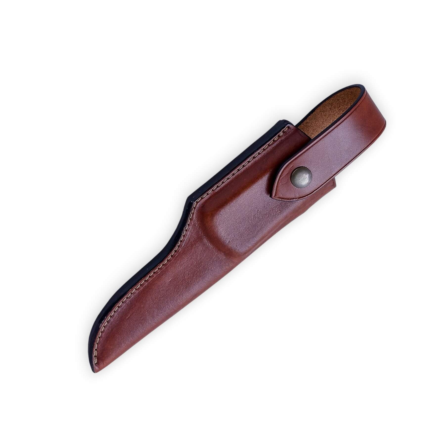 Couteau pliant Expósito avec manche en corne de cerf et lame en acier MoVa de 18 cm