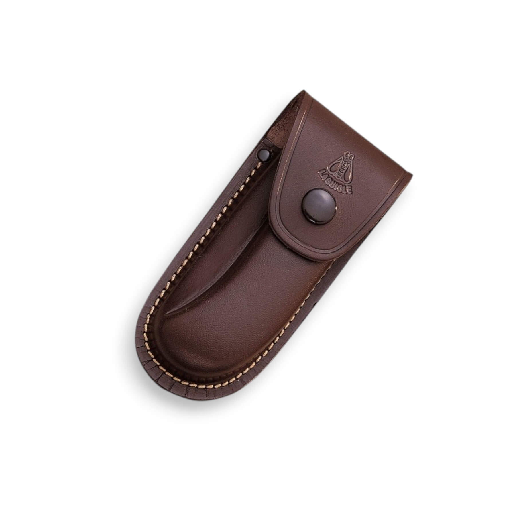 Funda de cuero marrón para navaja laguiole 140 x 45 mm FB00