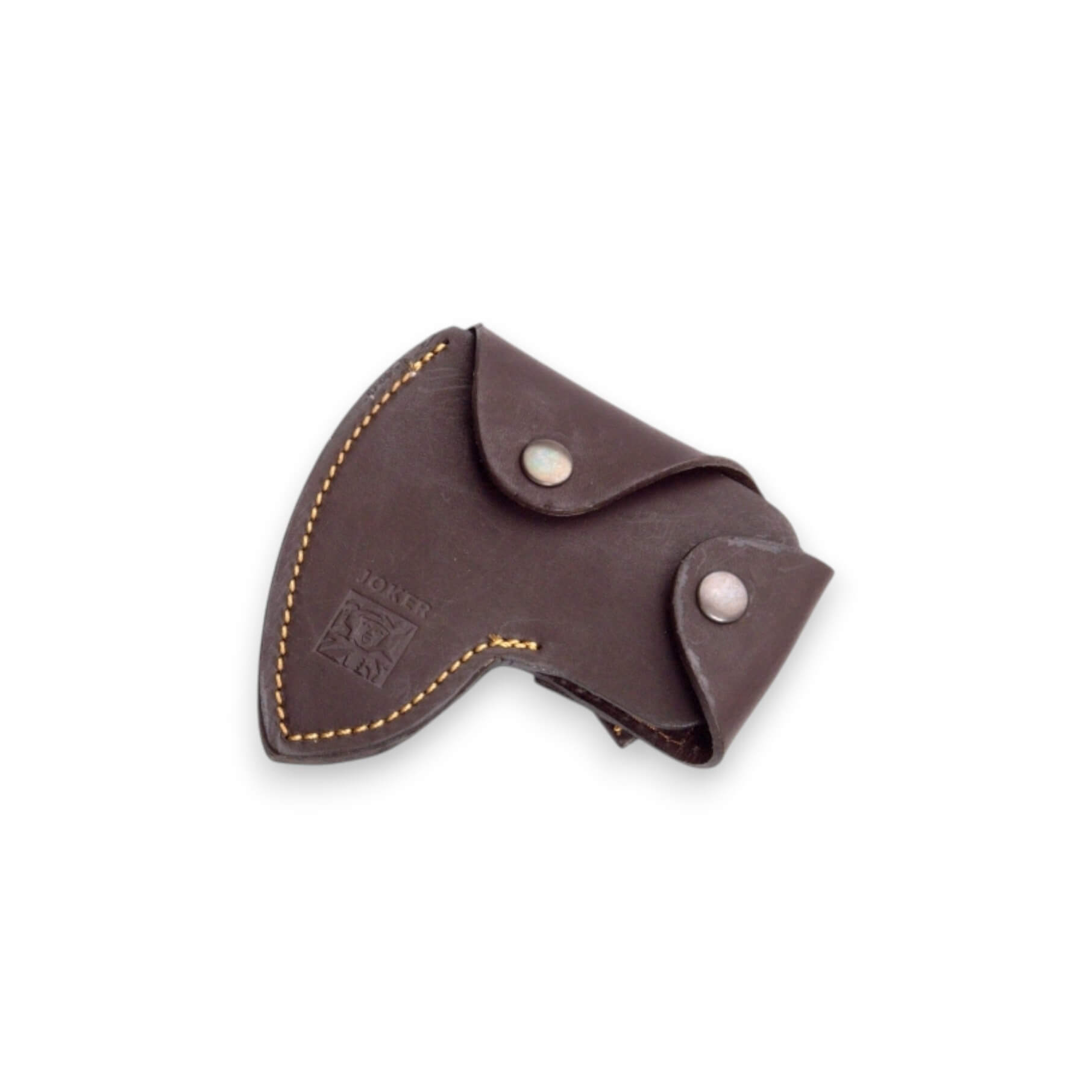 Hacha de caza Joker Cazador con mango de madera prensada roja y hoja de 20 cm