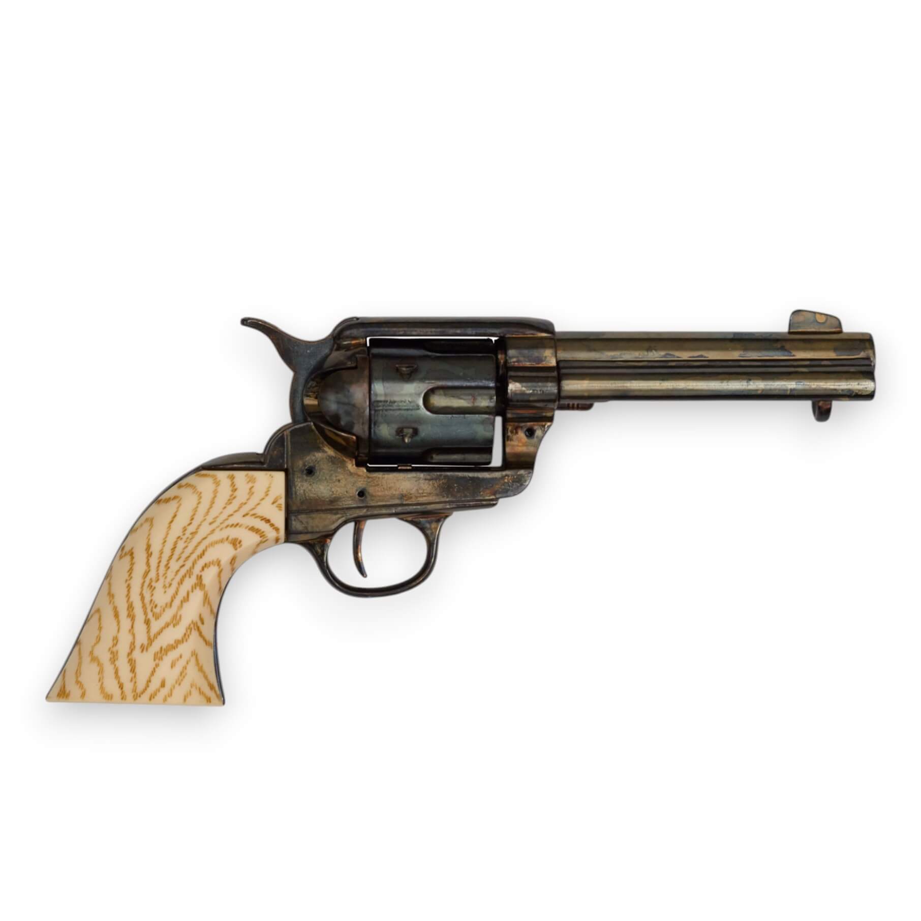 Réplica de revólver Peacemaker 4,75", USA 1873 Cal.45 de metal y ...