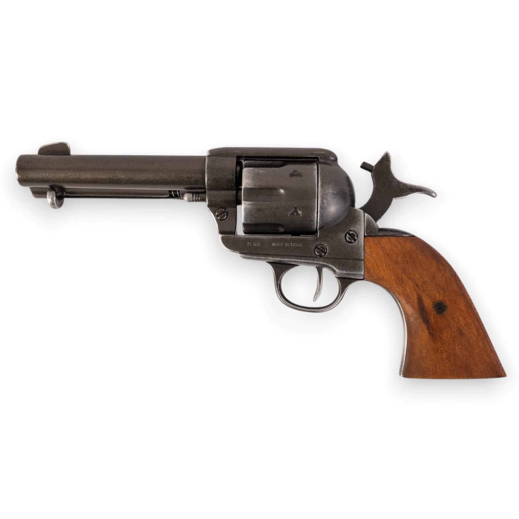 Réplica de revólver Peacemaker 4,75", USA 1873 Cal.45 de metal y madera