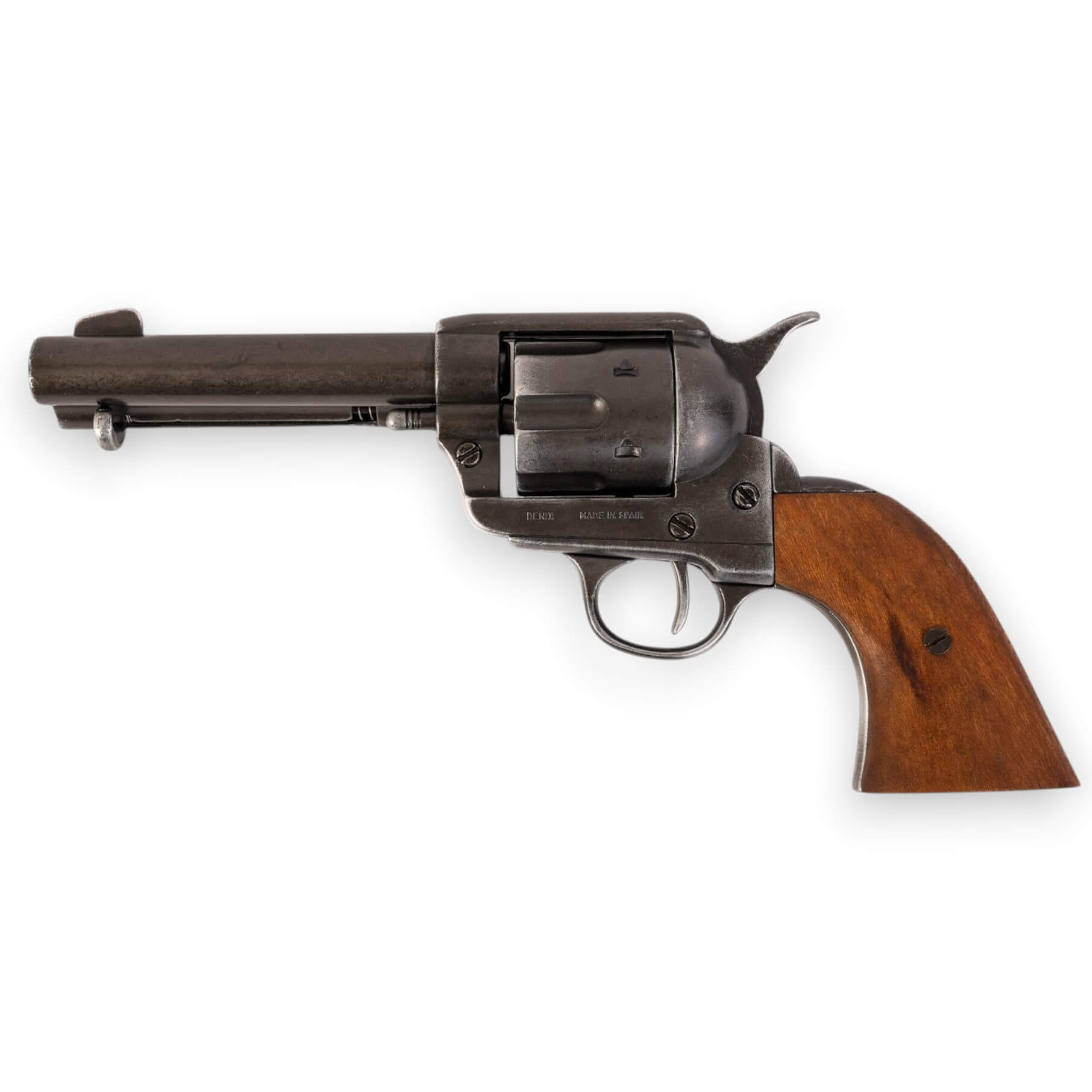 Réplica de revólver Peacemaker 4,75", USA 1873 Cal.45 de metal y madera