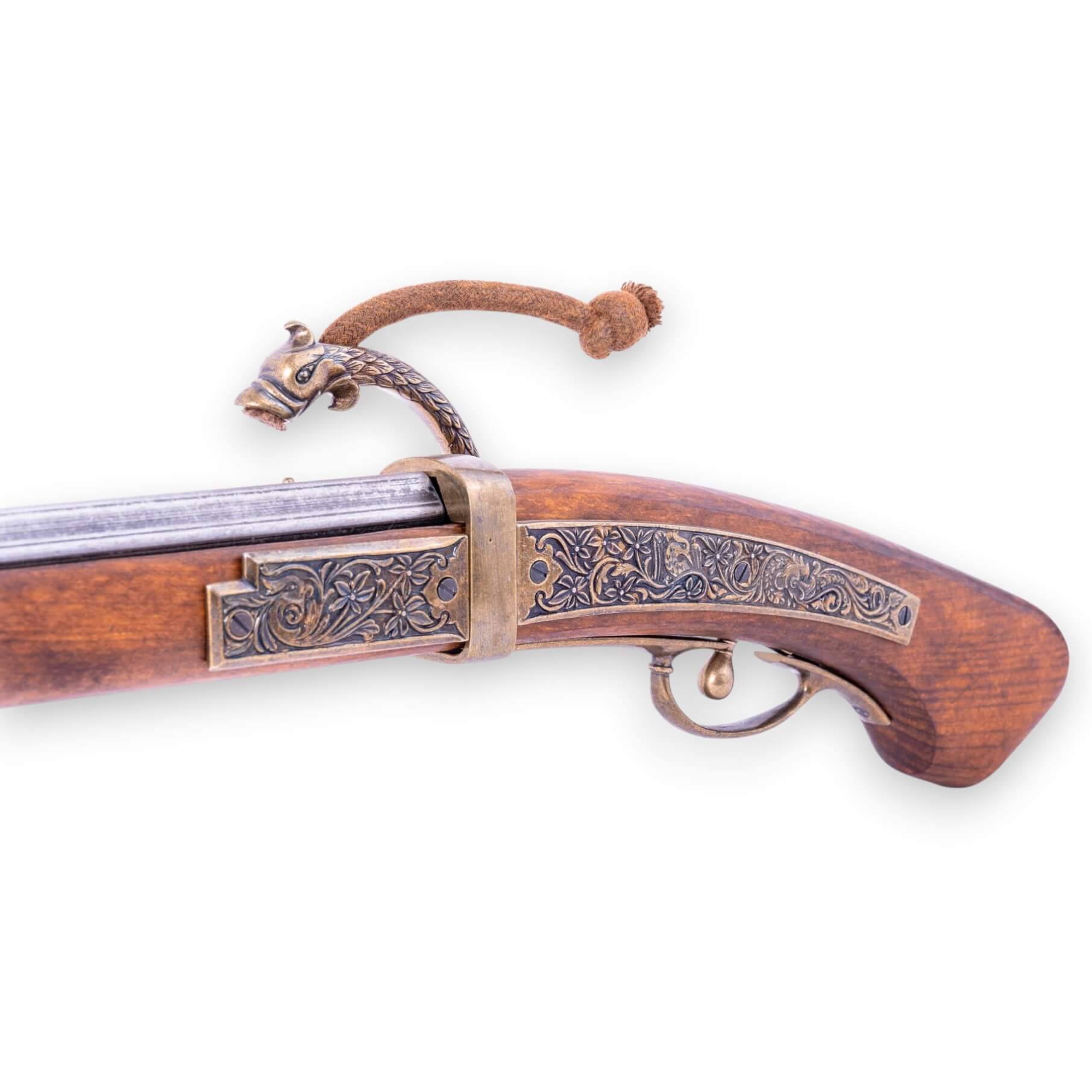 Réplica del rifle de chispa Japón 1800 de madera