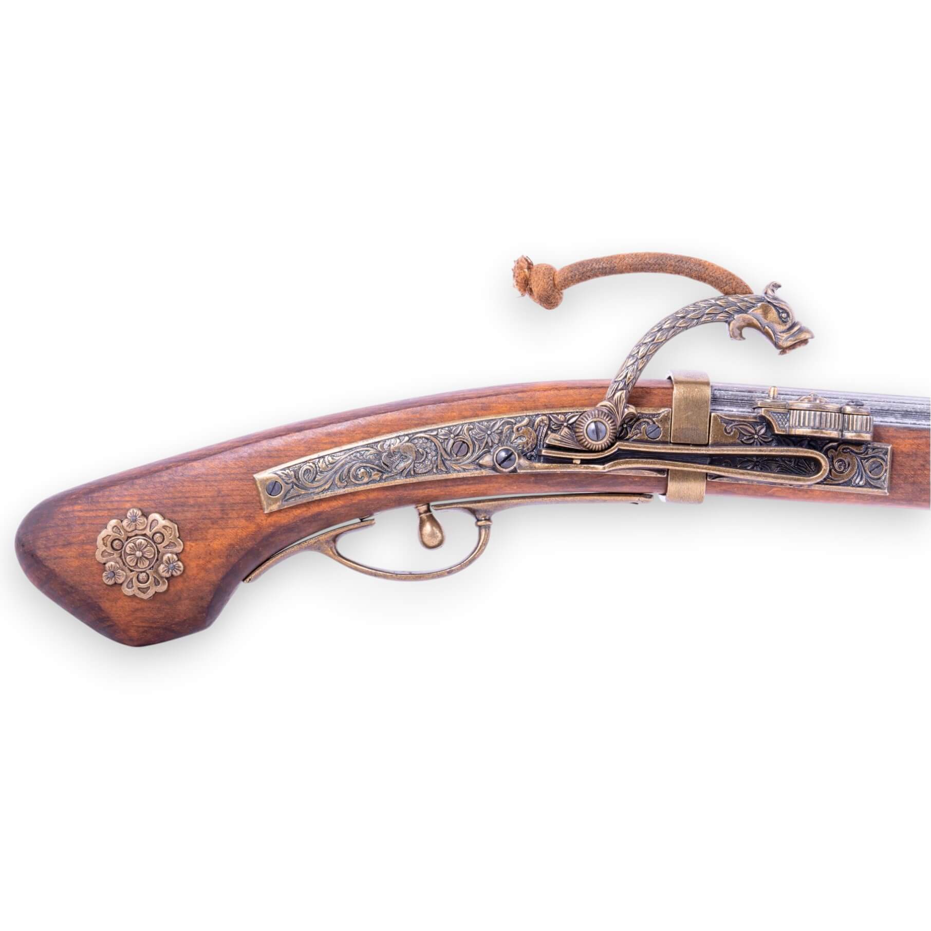Réplica del rifle de chispa Japón 1800 de madera
