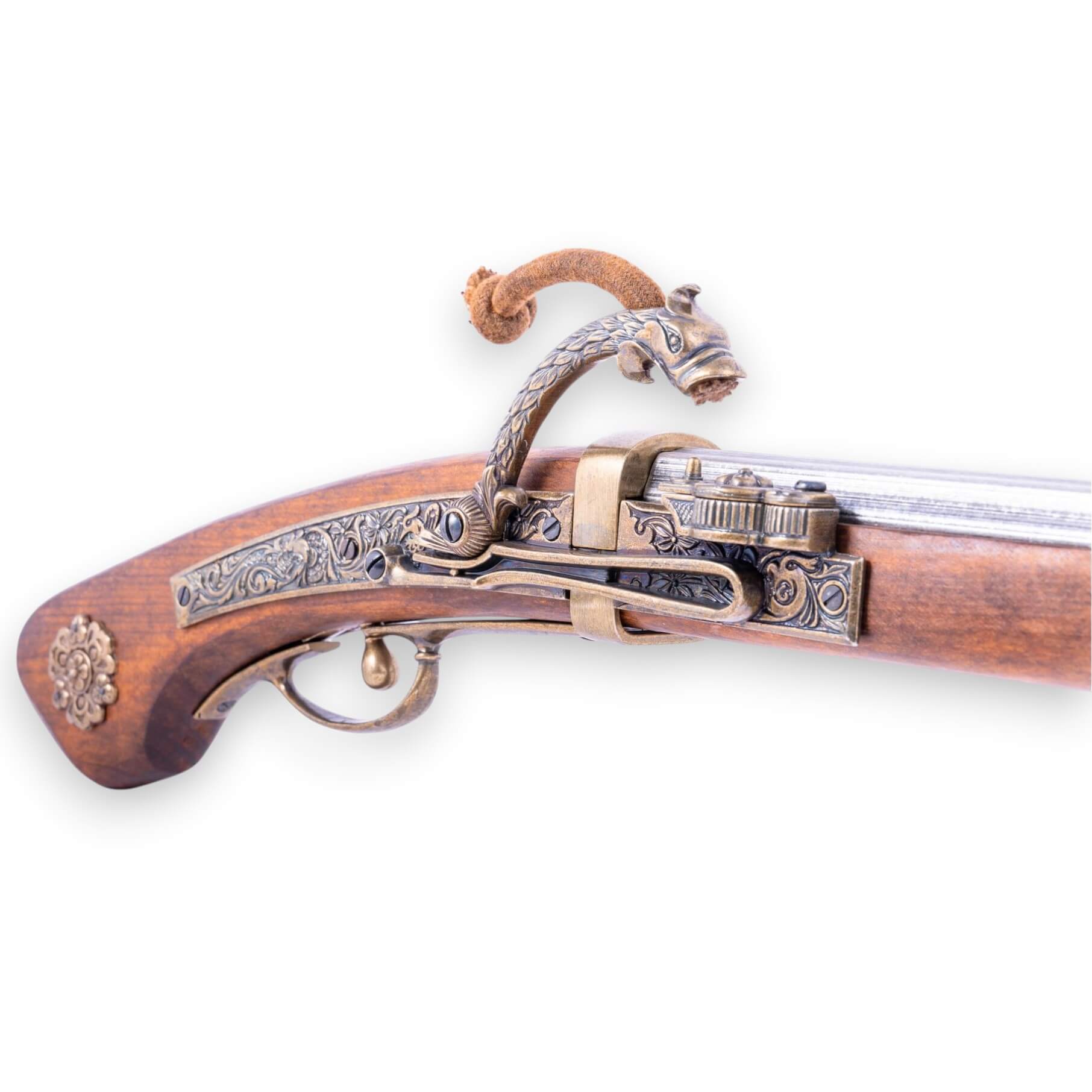 Réplica del rifle de chispa Japón 1800 de madera