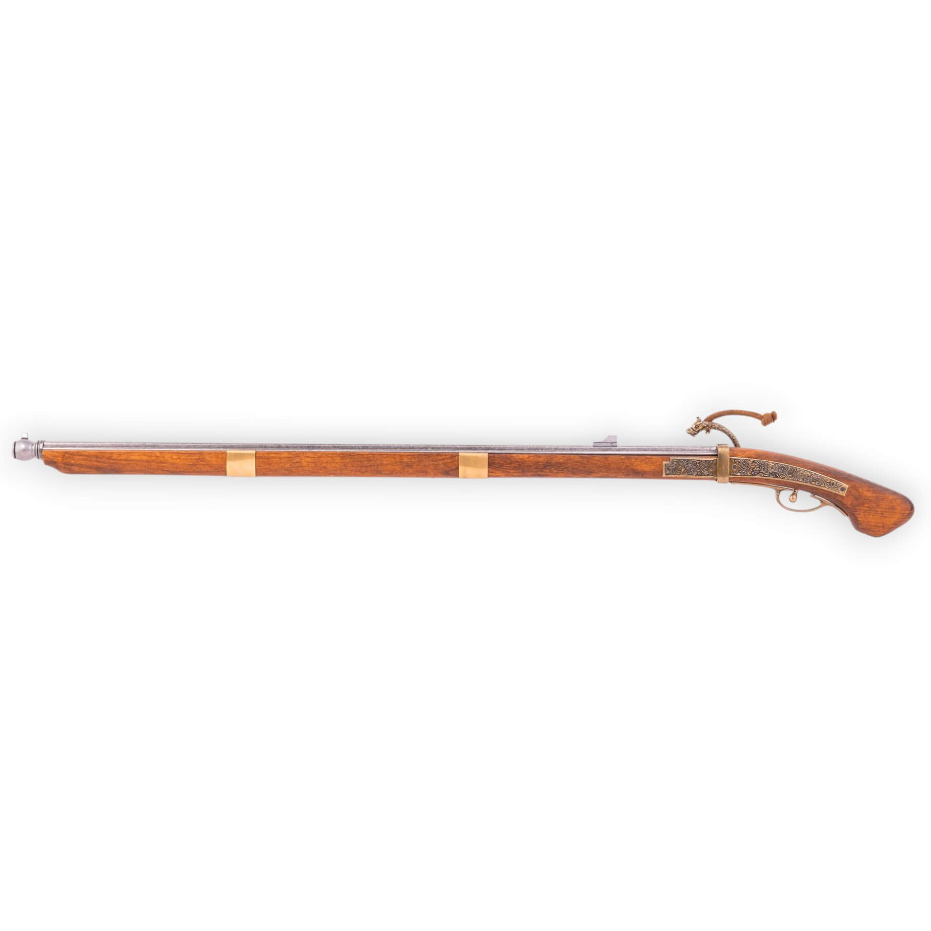 Réplica del rifle de chispa Japón 1800 de madera