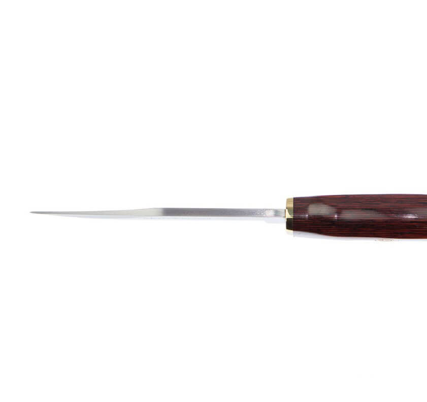 Cuchillo de caza Muela Bowie con mango de estamina y hoja de 10 cm BWF-10