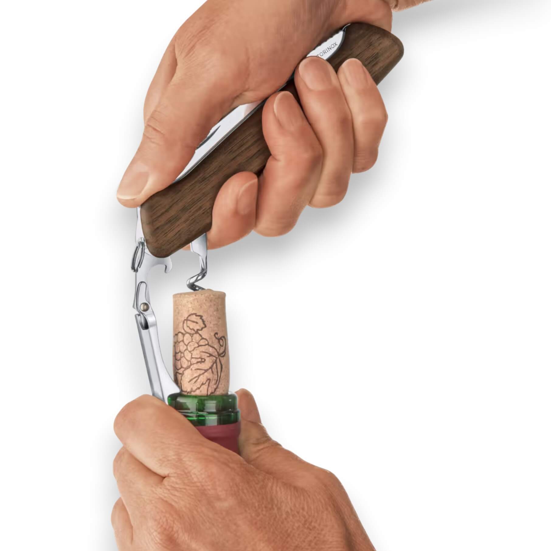 Victorinox Wine Master Multi-Tool-Messer aus Walnussholz mit 6 Funktionen