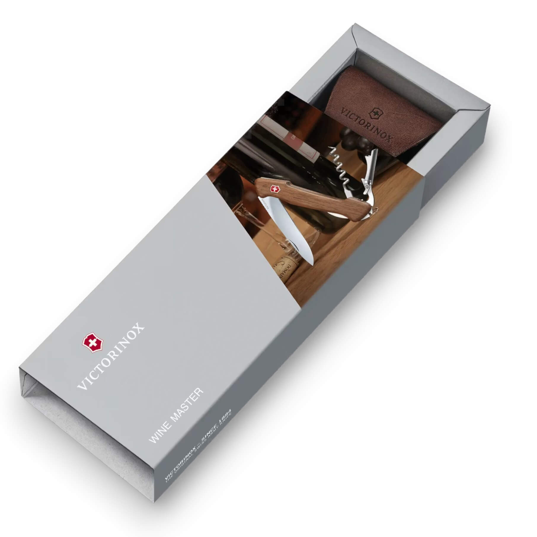 Navaja multiusos Victorinox Wine Master Wood olivo con 6 funciones