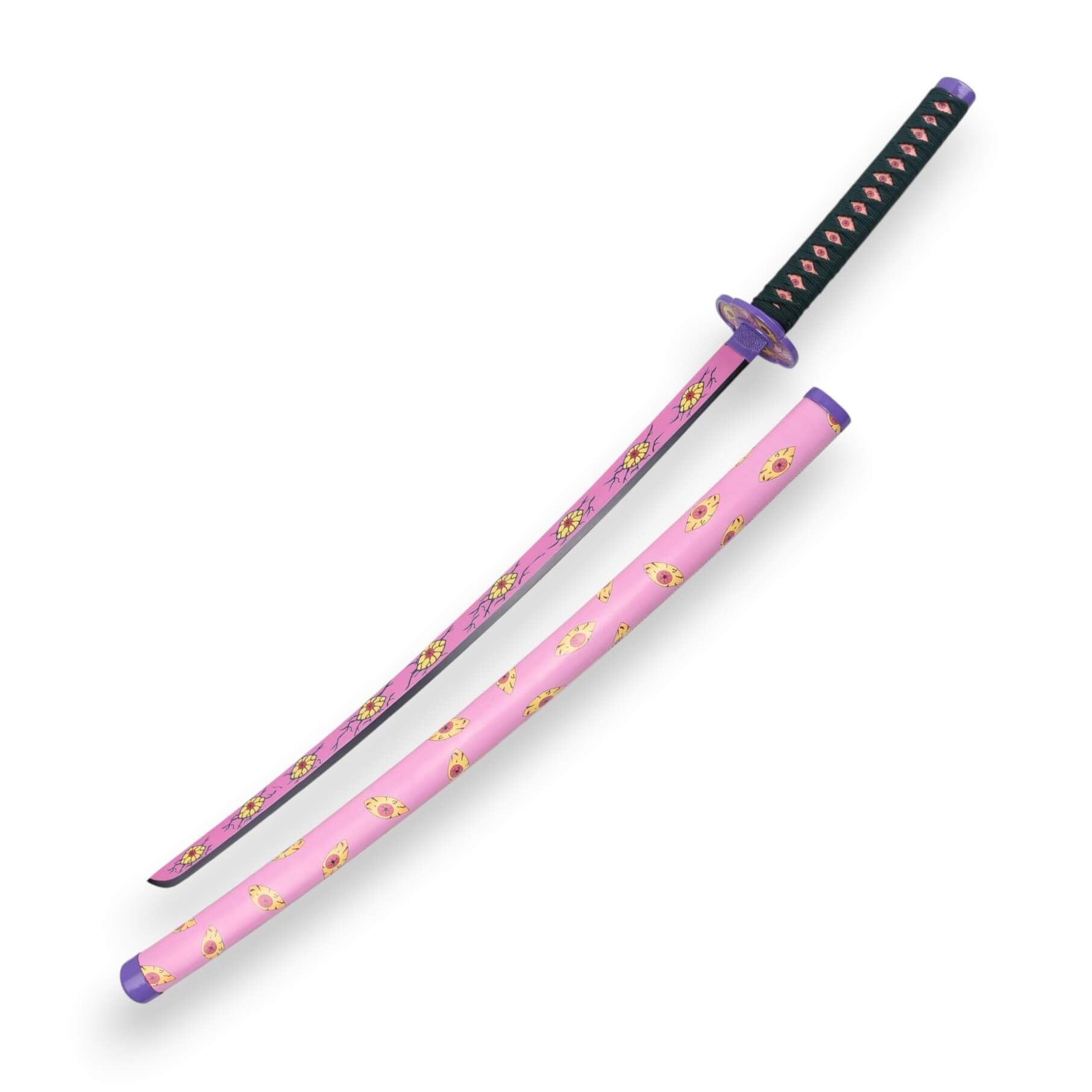 Katana rosa com olhos amarelos, Demon Slayer Tsugikuni Michikatsu