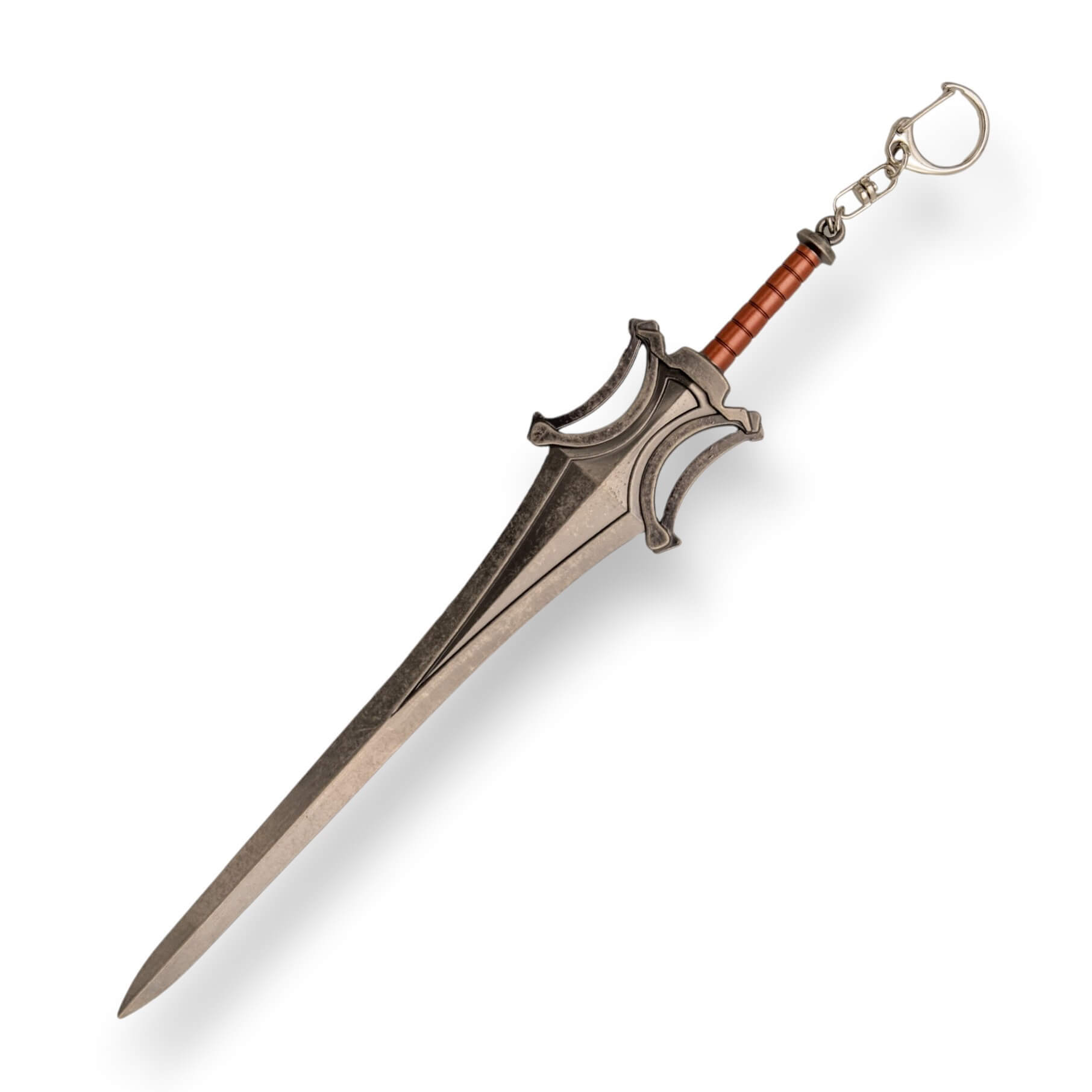 Portachiavi a forma di spada di He-Man da 22 cm con supporto