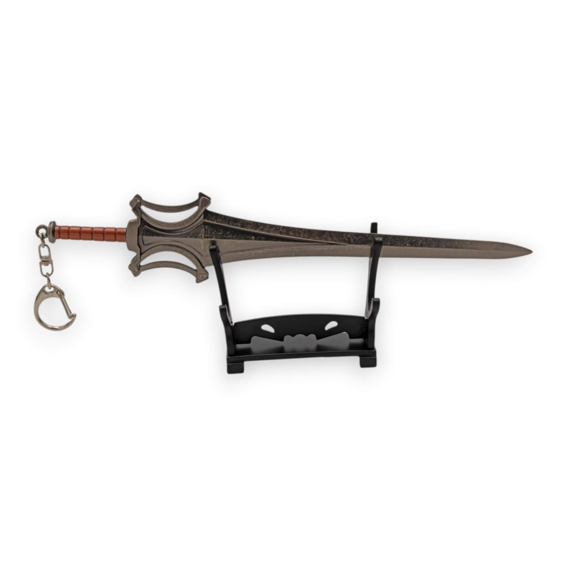 Portachiavi a forma di spada di He-Man da 22 cm con supporto